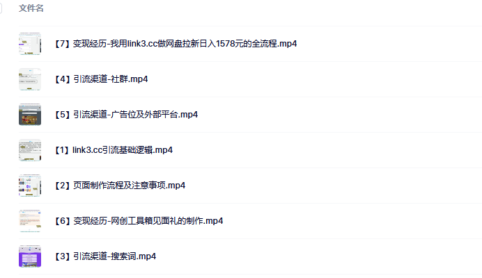 link3.cc聚合链接引流，日引流50＋精准粉搞钱吧-网创项目资源站-副业项目-创业项目-搞钱项目搞钱吧