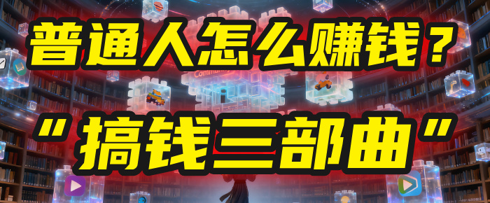 普通人怎么赚钱？2025年马哥揭秘“搞钱三部曲”：从抄作业，到自创武功，月入10万+！搞钱吧-网创项目资源站-副业项目-创业项目-搞钱项目搞钱吧